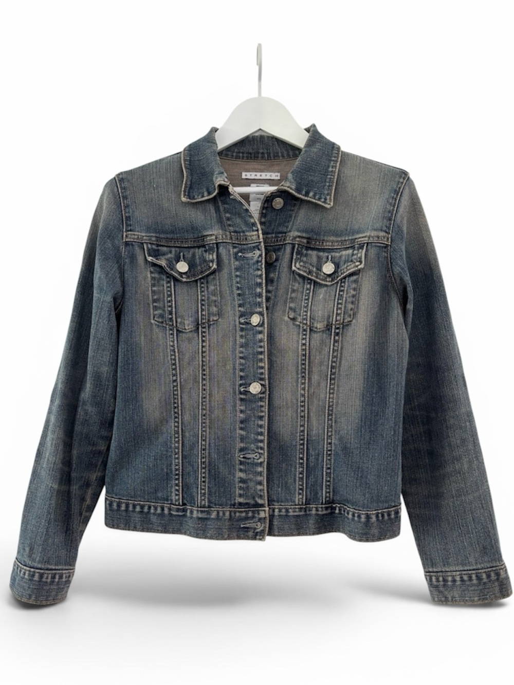 GAP Women's Faded Blue Denim Jacket
